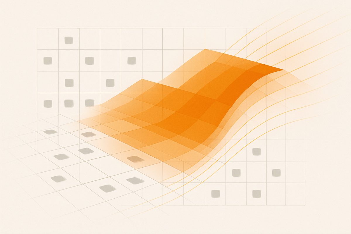 Illustration: a release wave rolling across a grid of sites.